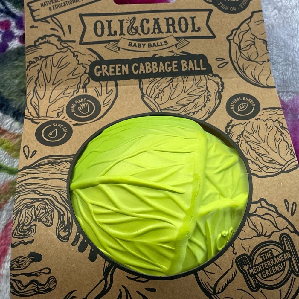 oli+carol green cabbage ball